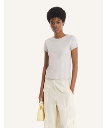 Maison Kitsune | CONTRASTED RIB FITTED TEE-SHIRT(Tシャツ/カットソー)