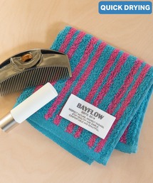 BAYFLOW（ベイフロー）の「BFハンドタオル(ランダムストライプ)25×25（ハンカチ/ハンドタオル）」