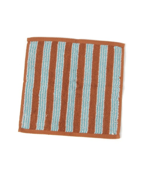 BAYFLOW(ベイフロー)の「BFハンドタオル(ランダムストライプ)25×25(ハンカチ/ハンドタオル・レディース・イエロー/ブラウン/ブルー/ピンク/ライトグレー・0)」の14枚目の写真