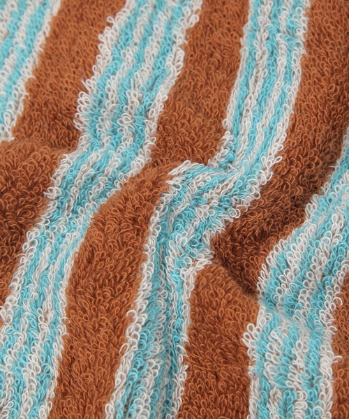 BAYFLOW(ベイフロー)の「BFハンドタオル(ランダムストライプ)25×25(ハンカチ/ハンドタオル・レディース・イエロー/ブラウン/ブルー/ピンク/ライトグレー・0)」の11枚目の写真