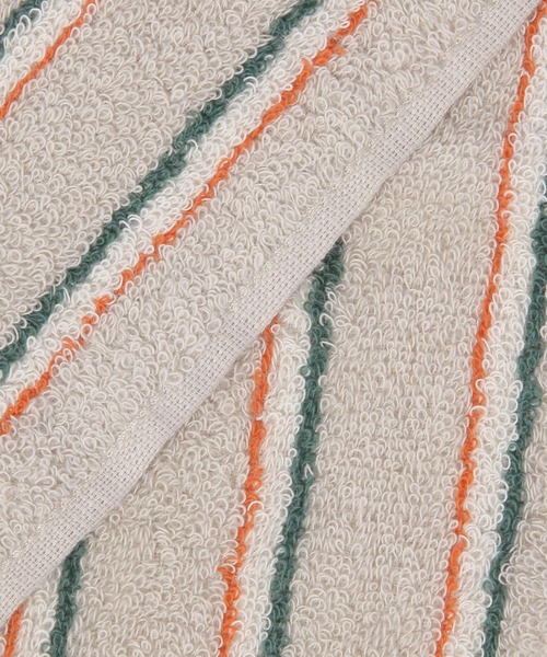 BAYFLOW(ベイフロー)の「BFハンドタオル(ランダムストライプ)25×25(ハンカチ/ハンドタオル・レディース・イエロー/ブラウン/ブルー/ピンク/ライトグレー・0)」の10枚目の写真