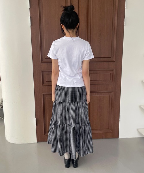 UNE MANSION(ユヌマンション)の「スターアップリケTシャツカットソー(Tシャツ/カットソー・レディース・ホワイト/ネイビー・FREE)」の18枚目の写真