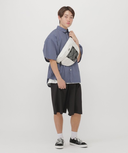 GLOBAL WORK(グローバルワーク)の「アソートサマミエショーツ/AND YUA ANY/647241(その他パンツ・キッズ・チャコールグレー/杢グレー/グレイッシュベージュ/ブラック・150cm/160cm/170cm)」の10枚目の写真