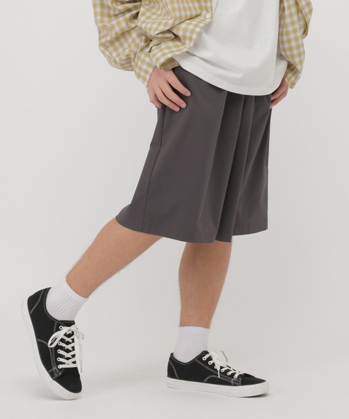 GLOBAL WORK(グローバルワーク)の「アソートサマミエショーツ/AND YUA ANY/647241(その他パンツ・キッズ・チャコールグレー/杢グレー/グレイッシュベージュ/ブラック・150cm/160cm/170cm)」の17枚目の写真