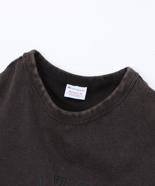 Champion(チャンピオン)の「チャンピオン FRENCH SLEEVE SHIRT(Tシャツ/カットソー・レディース・チャコールグレー/アーミー・M/L)」の12枚目の写真