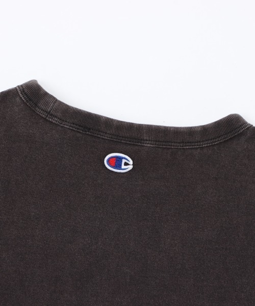 Champion(チャンピオン)の「チャンピオン FRENCH SLEEVE SHIRT(Tシャツ/カットソー・レディース・チャコールグレー/アーミー・M/L)」の13枚目の写真