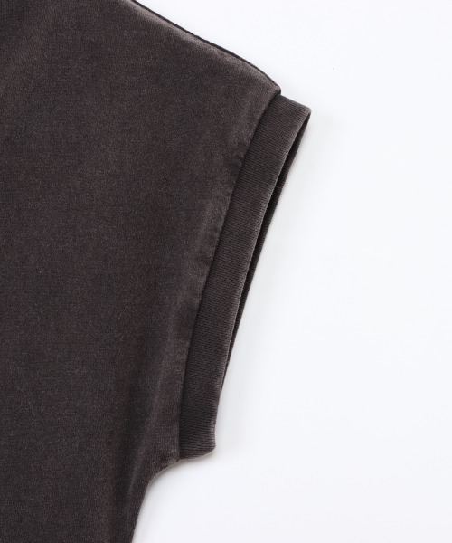 Champion(チャンピオン)の「チャンピオン FRENCH SLEEVE SHIRT(Tシャツ/カットソー・レディース・チャコールグレー/アーミー・M/L)」の14枚目の写真