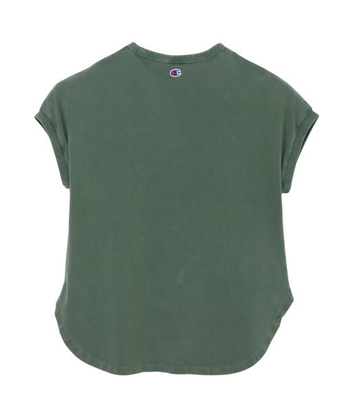 Champion(チャンピオン)の「チャンピオン FRENCH SLEEVE SHIRT(Tシャツ/カットソー・レディース・チャコールグレー/アーミー・M/L)」の17枚目の写真