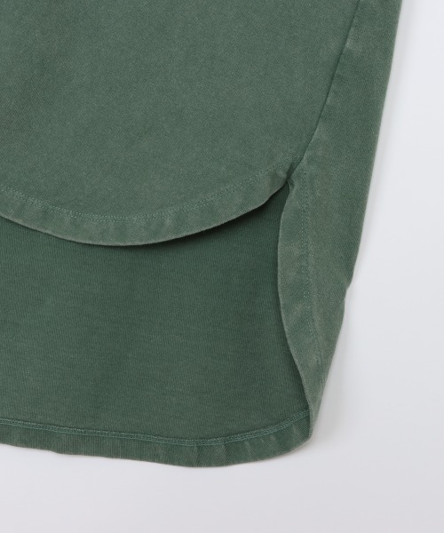 Champion(チャンピオン)の「チャンピオン FRENCH SLEEVE SHIRT(Tシャツ/カットソー・レディース・チャコールグレー/アーミー・M/L)」の7枚目の写真