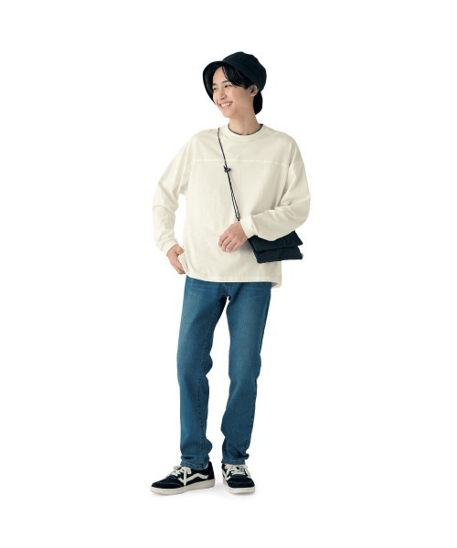 Belle Maison(ベルメゾン)の「定番ストレッチストレートロングパンツ(その他パンツ・キッズ・ベージュ/ネイビー/カーキ/ブラック・175/170)」の19枚目の写真