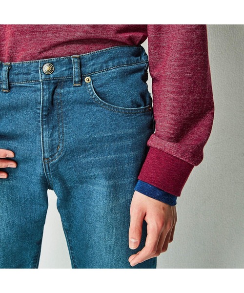 Belle Maison(ベルメゾン)の「定番ストレッチストレートロングパンツ(その他パンツ・キッズ・ベージュ/ネイビー/カーキ/ブラック・175/170)」の21枚目の写真