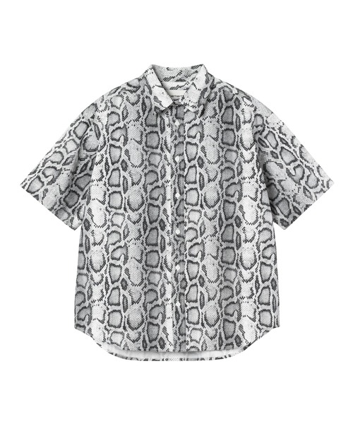 Carhartt WIP(カーハートダブリューアイピー)の「W' S/S Snake Camo Shirt(シャツ/ブラウス・レディース・カモフラージュ・SMALL/MEDIUM/LARGE)」の1枚目の写真