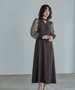 セール】刺繍 シアー トライアングルデザイン エンブロイダリー