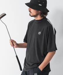 URBAN RESEARCH Sonny Label（アーバンリサーチサニーレーベル）の「OOPS　吸水速乾ラインモックネックTシャツ（Tシャツ/カットソー・メンズ）」