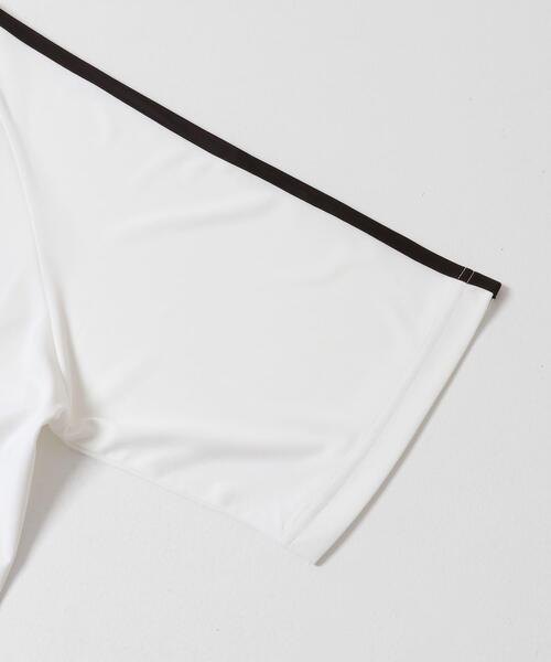 URBAN RESEARCH Sonny Label(アーバンリサーチサニーレーベル)の「OOPS 吸水速乾ラインモックネックTシャツ(Tシャツ/カットソー・メンズ・ブラック/オフホワイト/ネイビー・LARGE/X-LARGE/MEDIUM)」の7枚目の写真