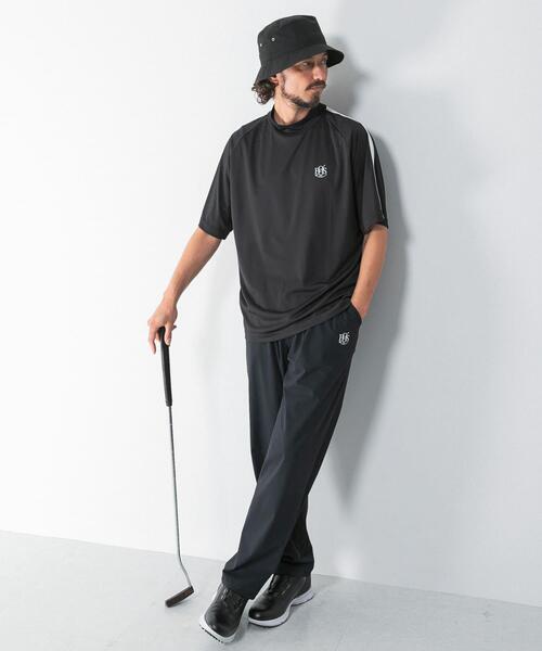 URBAN RESEARCH Sonny Label(アーバンリサーチサニーレーベル)の「OOPS 吸水速乾ラインモックネックTシャツ(Tシャツ/カットソー・メンズ・ブラック/オフホワイト/ネイビー・LARGE/X-LARGE/MEDIUM)」の12枚目の写真