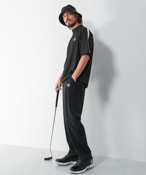 URBAN RESEARCH Sonny Label(アーバンリサーチサニーレーベル)の「OOPS 吸水速乾ラインモックネックTシャツ(Tシャツ/カットソー・メンズ・ブラック/オフホワイト/ネイビー・LARGE/X-LARGE/MEDIUM)」の15枚目の写真