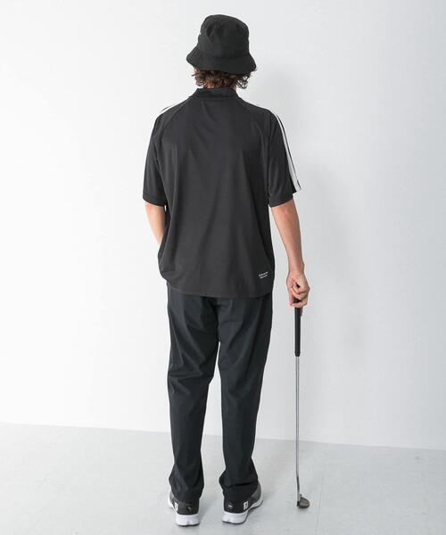 URBAN RESEARCH Sonny Label(アーバンリサーチサニーレーベル)の「OOPS 吸水速乾ラインモックネックTシャツ(Tシャツ/カットソー・メンズ・ブラック/オフホワイト/ネイビー・LARGE/X-LARGE/MEDIUM)」の16枚目の写真