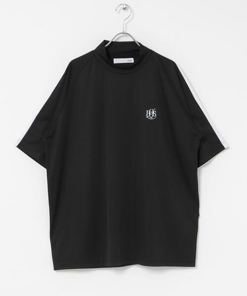 URBAN RESEARCH Sonny Label(アーバンリサーチサニーレーベル)の「OOPS 吸水速乾ラインモックネックTシャツ(Tシャツ/カットソー・メンズ・ブラック/オフホワイト/ネイビー・LARGE/X-LARGE/MEDIUM)」の17枚目の写真