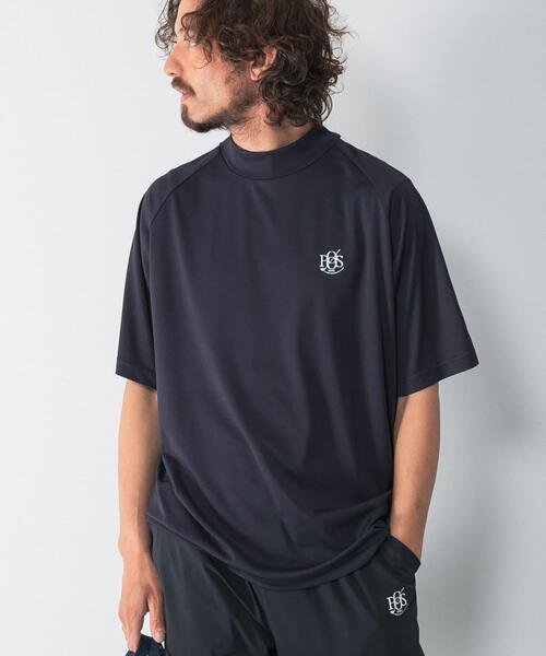 URBAN RESEARCH Sonny Label(アーバンリサーチサニーレーベル)の「OOPS 吸水速乾ラインモックネックTシャツ(Tシャツ/カットソー・メンズ・ブラック/オフホワイト/ネイビー・LARGE/X-LARGE/MEDIUM)」の21枚目の写真