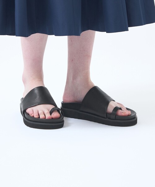 MACKINTOSH PHILOSOPHY(マッキントッシュ フィロソフィー)の「シープレザーサンダル(サンダル・レディース・ブラック/ブラウン系その他4・37/38)」の10枚目の写真