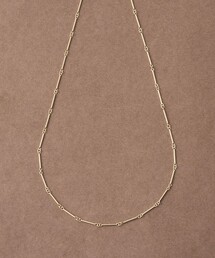 ルーセント] K18YG プレート ネックレス（ネックレス）｜ete bijoux