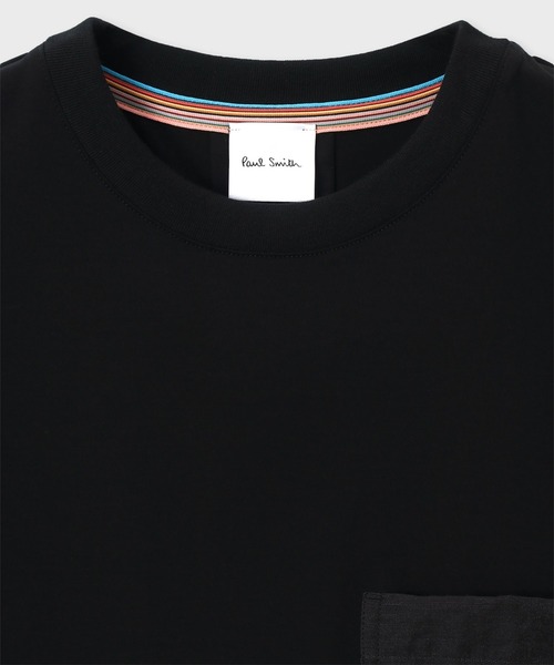 Paul Smith(ポールスミス)の「ウィメンズ "Signature Stripe" ノースリーブ カットソー / 165154 J275(Tシャツ/カットソー・レディース・ホワイト/ブラック/ブルー・MEDIUM)」の14枚目の写真