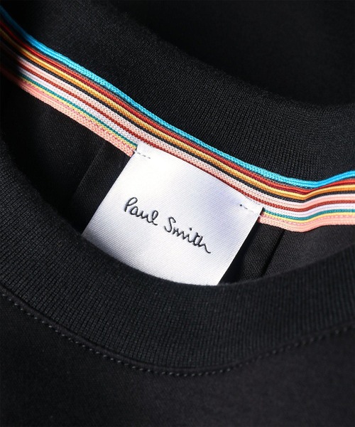 Paul Smith(ポールスミス)の「ウィメンズ "Signature Stripe" ノースリーブ カットソー / 165154 J275(Tシャツ/カットソー・レディース・ホワイト/ブラック/ブルー・MEDIUM)」の17枚目の写真
