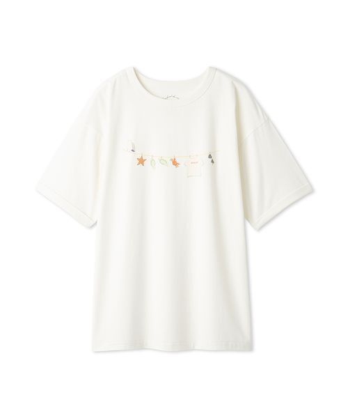 セール】抗菌防臭サマーランドリーワンポイントBIGTシャツ（ルーム
