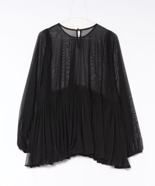Little sunny bite(リトルサニーバイト)の「【8】【it】【Little Sunny Bite 】tulle girly tunick(シャツ/ブラウス・レディース・ピンク/グリーン/ブラック・MEDIUM/SMALL)」の8枚目の写真