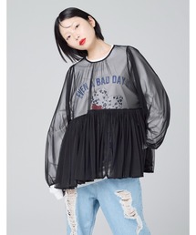【8】【it】【Little Sunny Bite 】tulle girly tunick