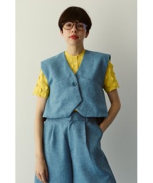 Tweed butcher vest / ツイードブッチャーベスト