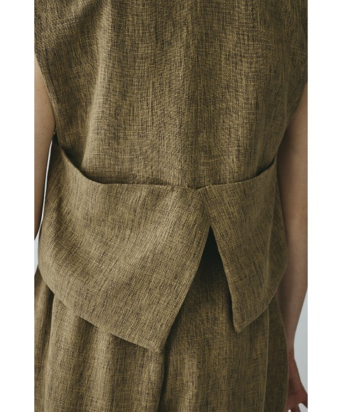 HeRIN.CYE(ヘリンドットサイ)の「Tweed butcher vest / ツイードブッチャーベスト(ベスト・レディース・ブラック/ライトブルー/ベージュ・FREE)」の17枚目の写真