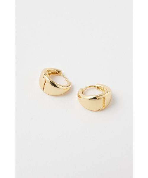 MOUSSY（マウジー）の「GLD PLATING CIRCLE ピアス（ピアス（両耳用）・レディース・ゴールド・FREE）」の4枚目の写真