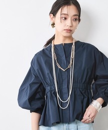 CHIC STYLE新品未使用タグ付き　 ライトブルゾンシックスタイル CHIC STYLE新品未使用タグ付き ライトブルゾンシックスタイル CHIC