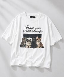 CRAFT STANDARD BOUTIQUE（クラフトスタンダードブティック）の「アソートアニマル柄ビッグTシャツ（Tシャツ/カットソー）」