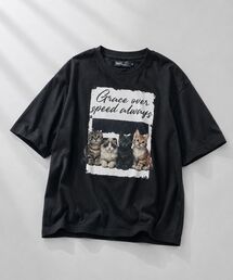CRAFT STANDARD BOUTIQUE（クラフトスタンダードブティック）の「アソートアニマル柄ビッグTシャツ（Tシャツ/カットソー）」