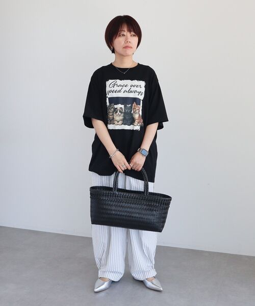 CRAFT STANDARD BOUTIQUE(クラフトスタンダードブティック)の「アソートアニマル柄ビッグTシャツ(Tシャツ/カットソー・メンズ・D/C/F/E/J/A/I/G/B/H・M/L)」の14枚目の写真