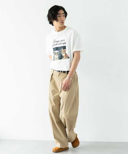 CRAFT STANDARD BOUTIQUE(クラフトスタンダードブティック)の「アソートアニマル柄ビッグTシャツ(Tシャツ/カットソー・メンズ・D/C/F/E/J/A/I/G/B/H・M/L)」の18枚目の写真