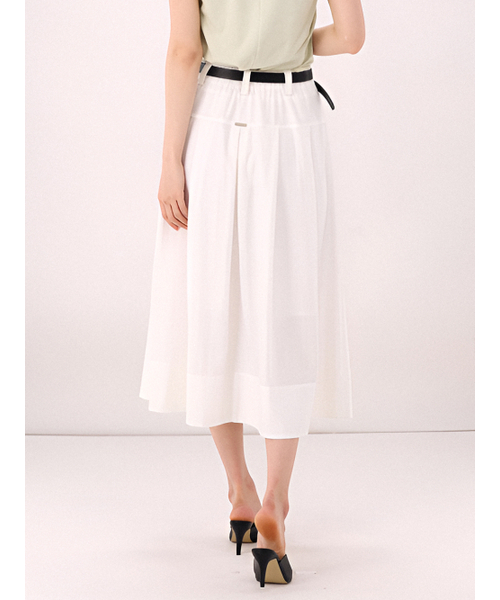 ACUD(アクド)の「Barrel Volume Skirt _Ivory(スカート・レディース・オフホワイト・FREE)」の5枚目の写真