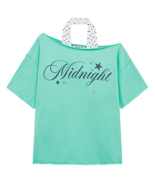 Midnight Move(ミッドナイトムーブ)の「dot set t (mint)(Tシャツ/カットソー・レディース・その他・FREE)」の2枚目の写真