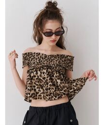 EVRIS | ギャザーオフショルトップス(Tシャツ/カットソー)
