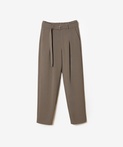 ATTACHMENT(アタッチメント)の「PE ストレッチダブルクロス タックトラウザーズ / PE STRETCH DOUBLE CLOTH CROSS TUCK TROUSERS(スラックス・メンズ・ブラック/ブラウン/グレー・1/3/2/4)」の3枚目の写真