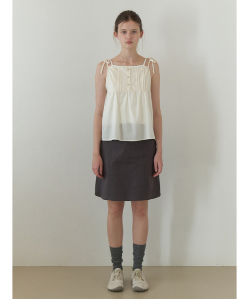 THEMITTEN(ザ・ミトン)の「Ceder midi skirt (charcoal)(スカート・レディース・その他・SMALL/MEDIUM)」の4枚目の写真