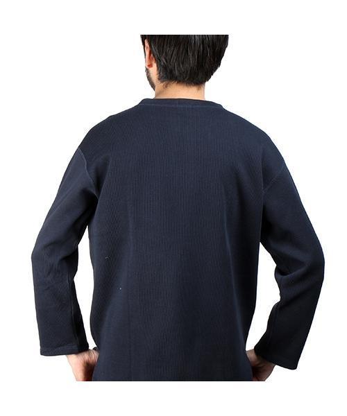 FREAK'S STORE（フリークスストア）の「ミリタリーフライスプルオーバー（Tシャツ/カットソー・メンズ・ホワイト/ネイビー/ブラック/グレー・MEDIUM/LARGE）」の10枚目の写真