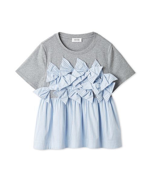 HANAE MORI×CELFORDコラボ】バタフライリボンチュニック（Tシャツ
