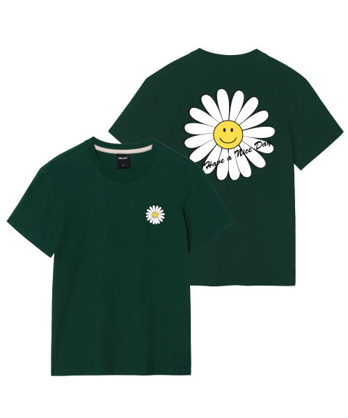 OKSTAR(オクスター)の「ナイスデイフラワーバンファルティ(Tシャツ/カットソー・レディース・ホワイト/ライトベージュ/ダークグレー/カーキ/ダークブルー/クリーム/ライトグレー/ブラック/ネイビー/グレー/ダークグリーン・SMALL/MEDIUM/LARGE/X-LARGE/2XL/3XL/4XL)」の19枚目の写真