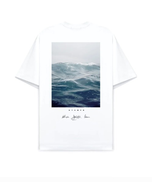 STAMPD（スタンプド）の「【STAMPD】STAMPD SURF RELAXED TEE / ホワイト [SLA-M4379TE]（Tシャツ/カットソー・レディース・ホワイト・L/M）」の5枚目の写真
