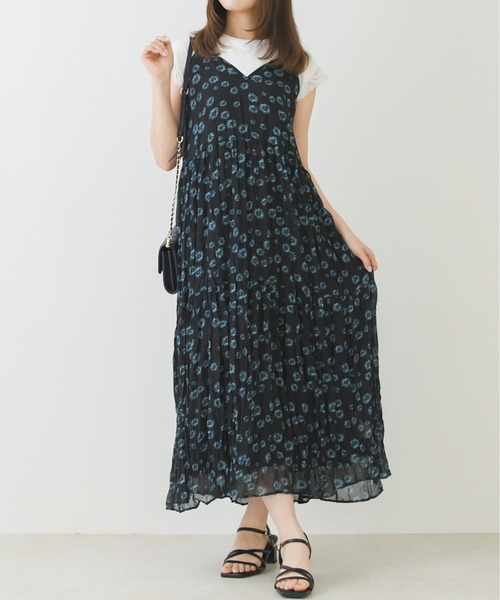 MISCH MASCH(ミッシュマッシュ)の「2026春夏新作 フェミニンフラワーキャミワンピース(ワンピース・レディース・ピンク/ブルー・フリ-)」の12枚目の写真