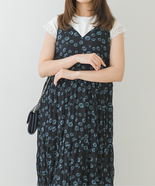 MISCH MASCH(ミッシュマッシュ)の「2026春夏新作 フェミニンフラワーキャミワンピース(ワンピース・レディース・ピンク/ブルー・フリ-)」の10枚目の写真